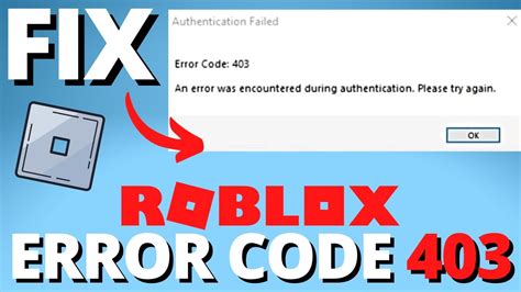 Fix 2. . Error code 403 roblox
